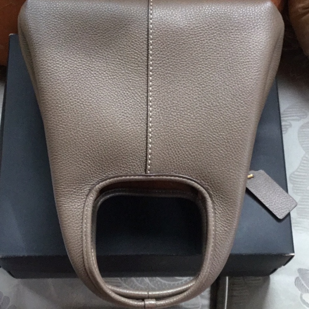 Coach Tan Leather Mini Bag - Picture 4 of 5
